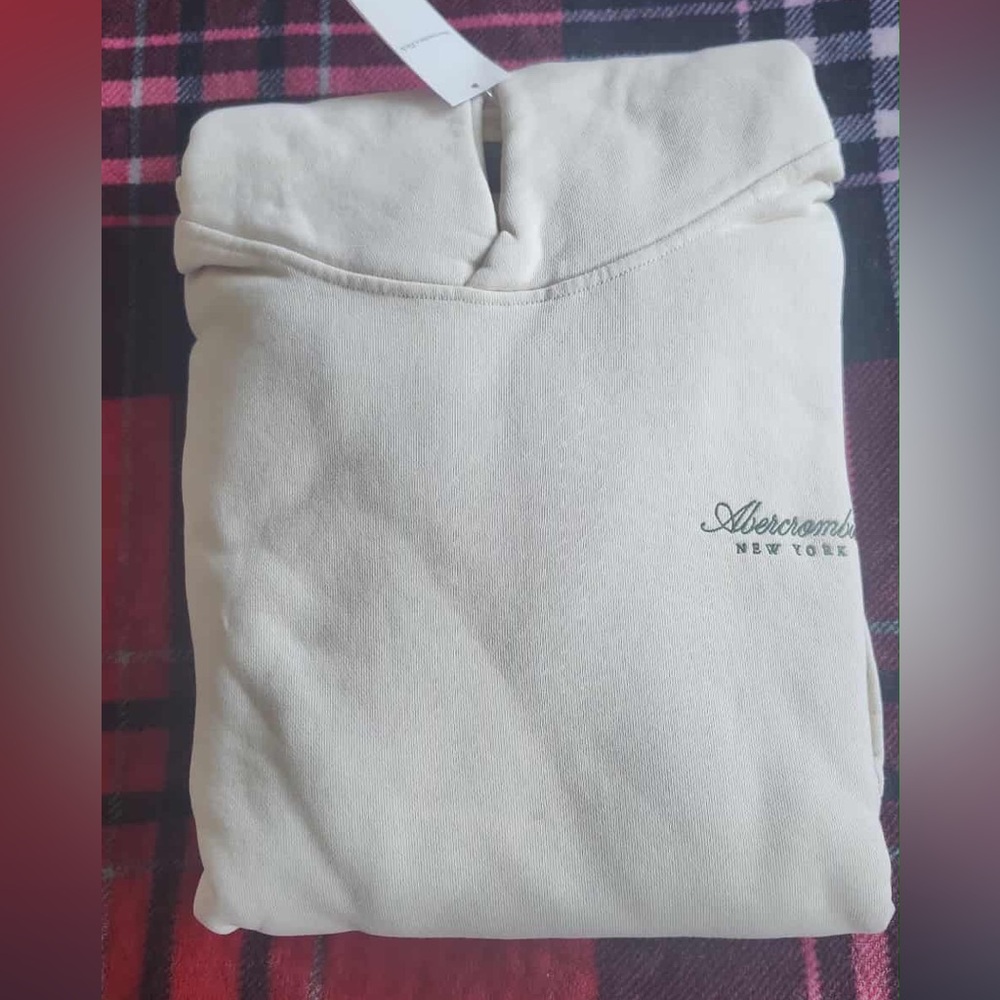 Abercrombie & Fitch Logo Popover Hoodie size XXL NWT - Picture 4 of 11